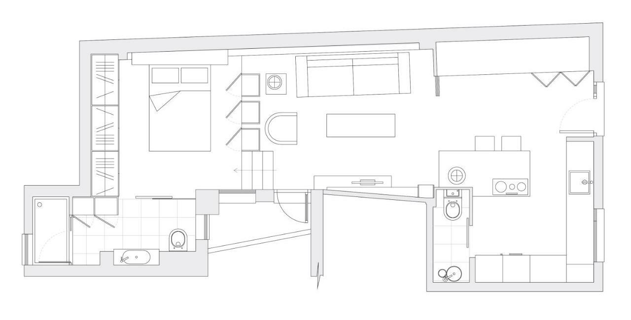 Appartement Loft Bordador à Séville Extérieur photo